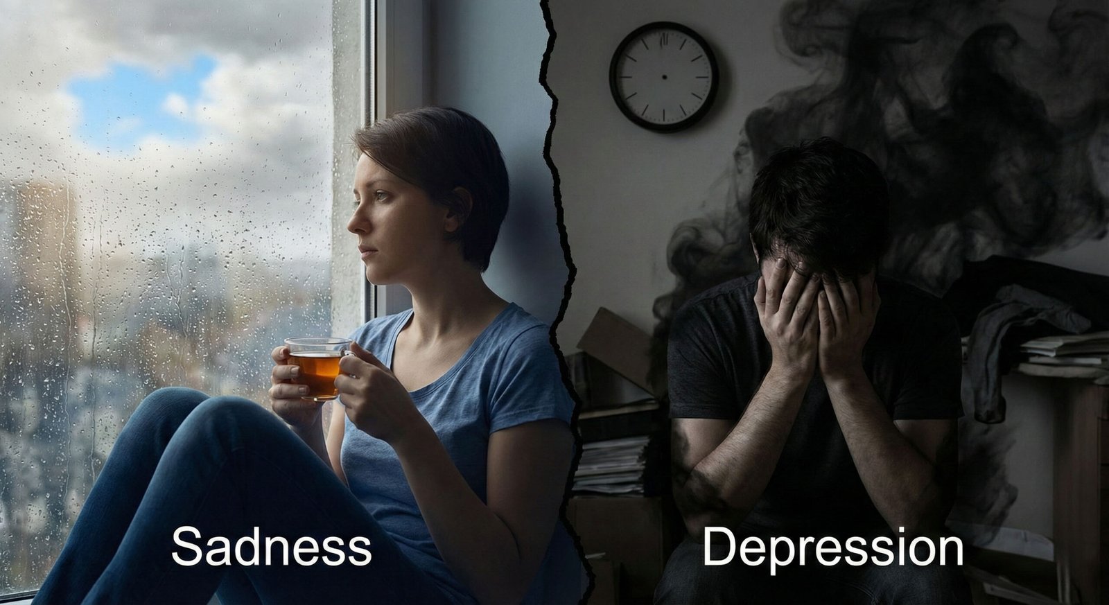 Sadness vs. Depression: How to Tell the Difference and When to Seek ...